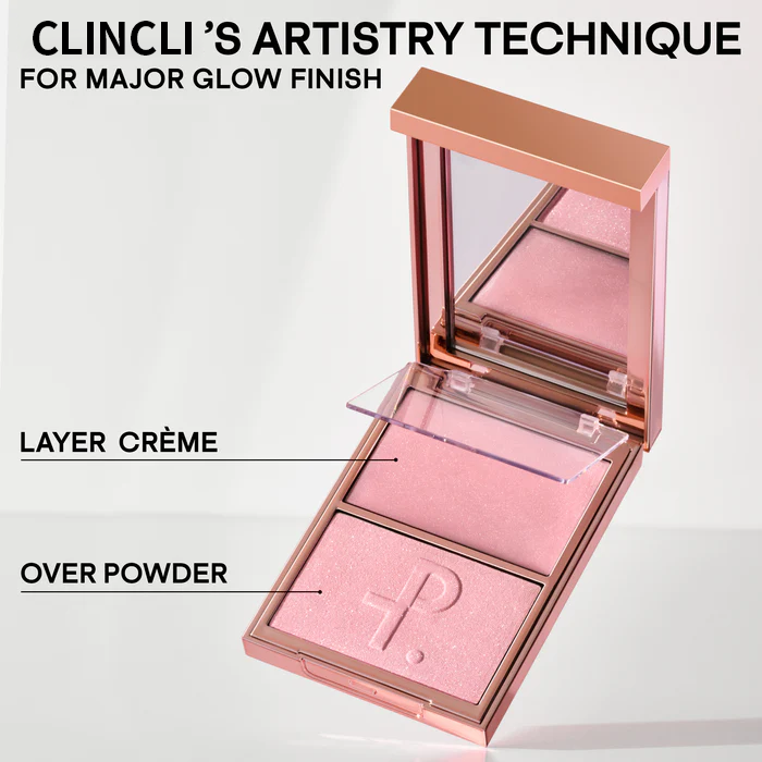 Final 3 Hours: 60%OFF🔥Major Glow Cream & Powder Highlighter Set