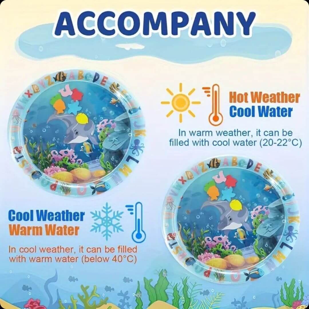 Water Play Mat for Pets - 2-in-1 Mat: Fun & Relaxation in One 🎁