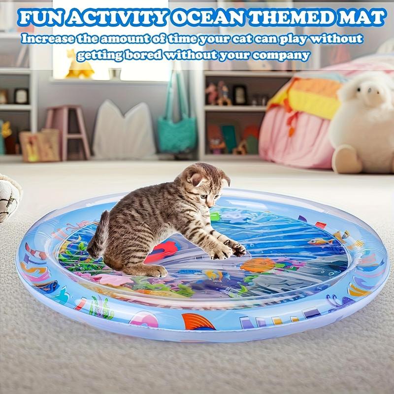 Water Play Mat for Pets - 2-in-1 Mat: Fun & Relaxation in One 🎁