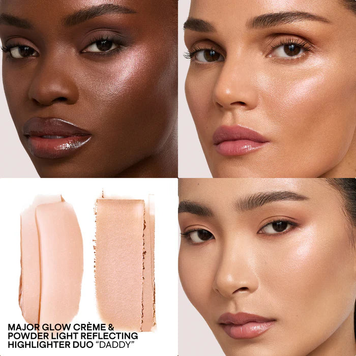 Final 3 Hours: 60%OFF🔥Major Glow Cream & Powder Highlighter Set