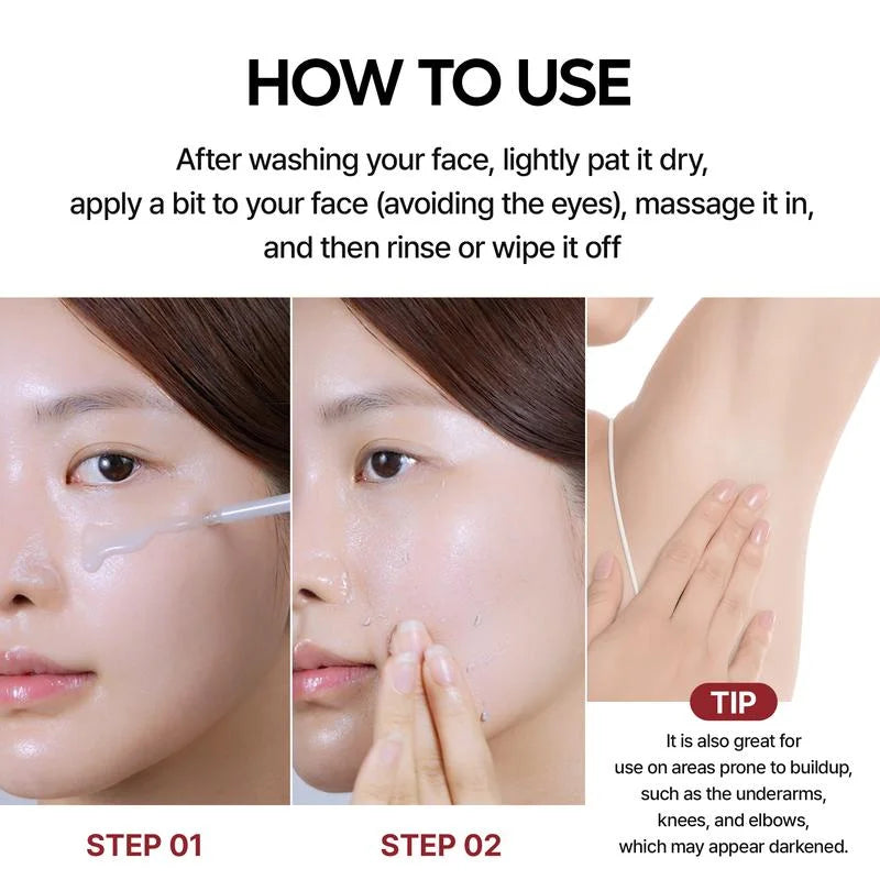 Sale Happening Now:70%OFF🔥 Dr.Melaxin Peel Shot Glow Rice Ampoule Duo
