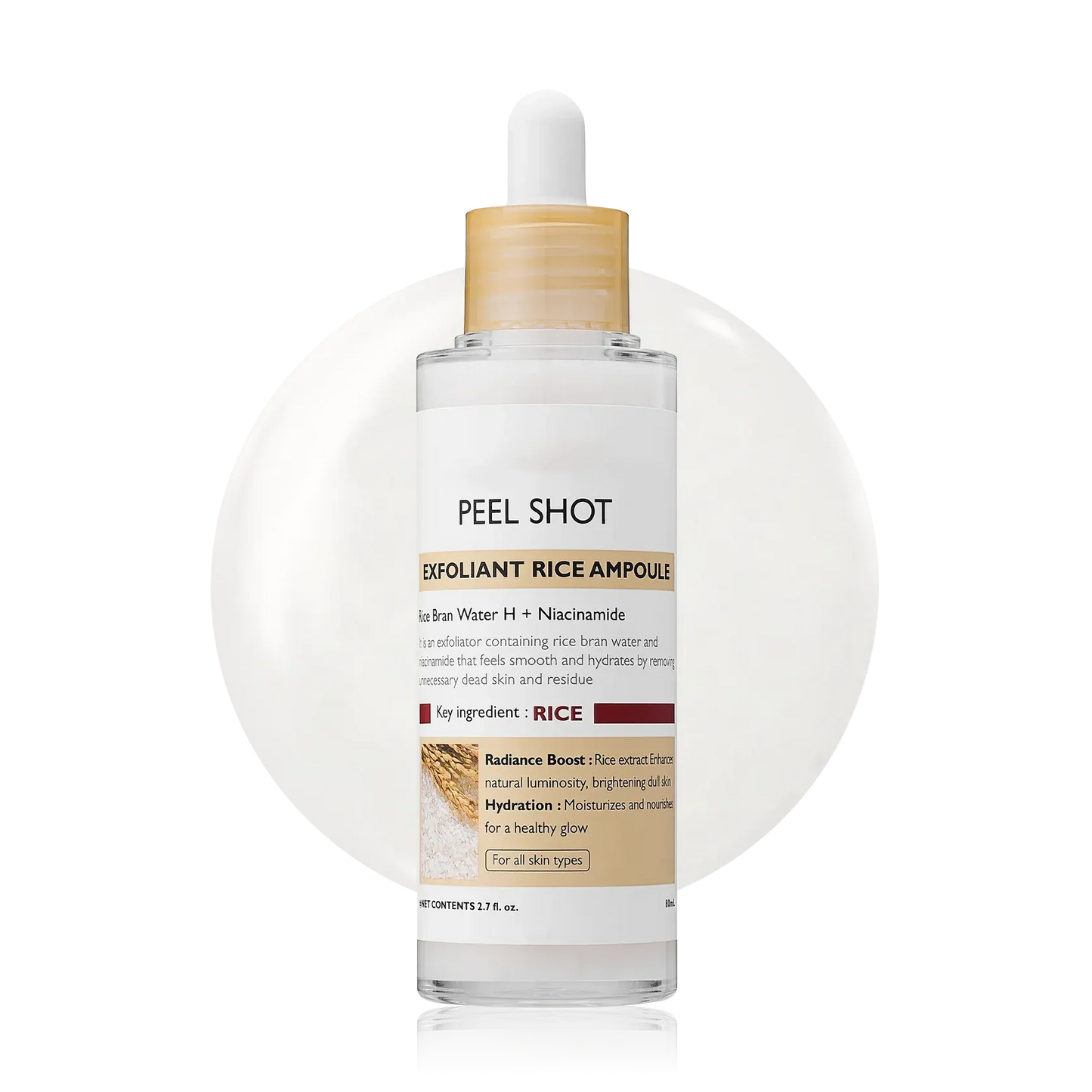 Sale Happening Now:70%OFF🔥 Dr.Melaxin Peel Shot Glow Rice Ampoule Duo