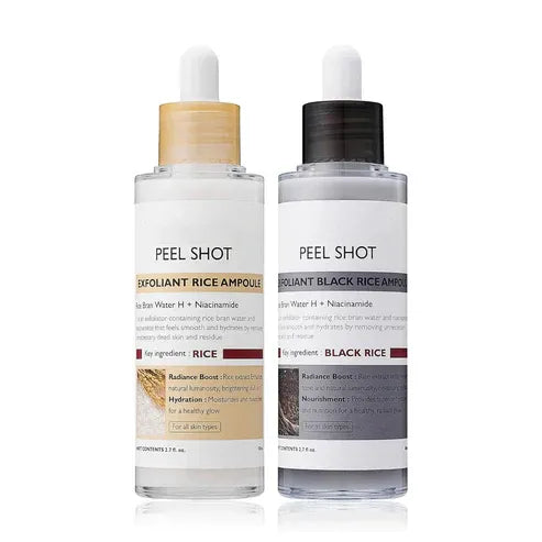 Sale Happening Now:70%OFF🔥 Dr.Melaxin Peel Shot Glow Rice Ampoule Duo