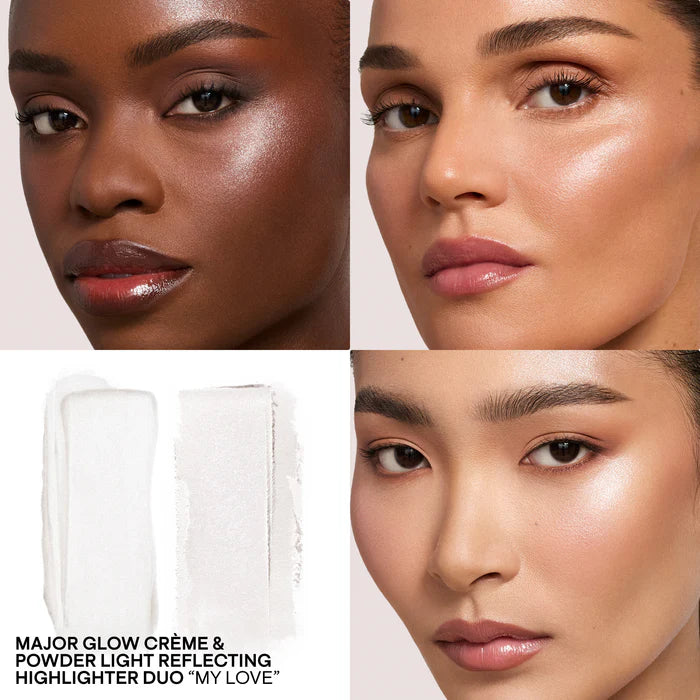 Final 3 Hours: 60%OFF🔥Major Glow Cream & Powder Highlighter Set
