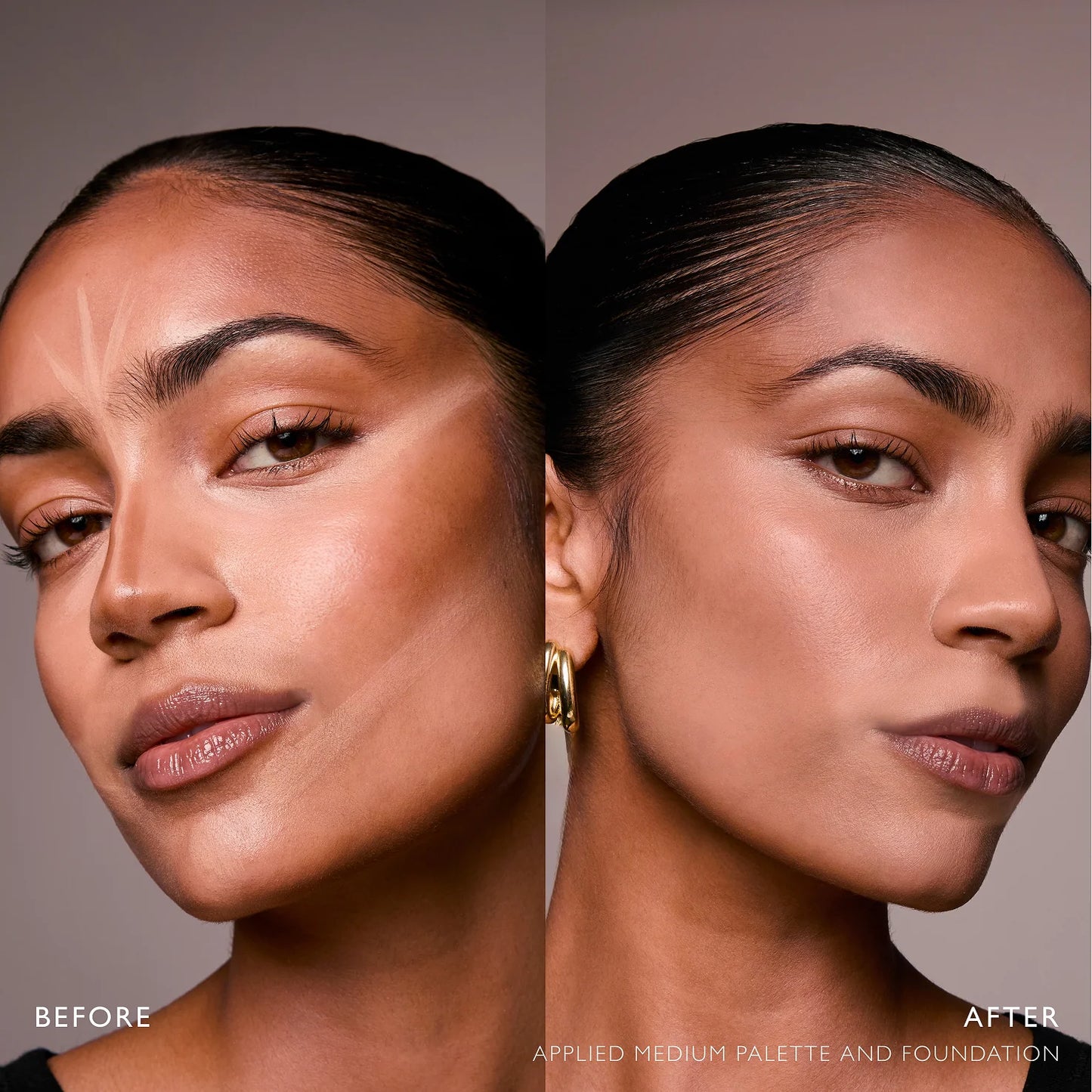 đ„UNDERPAINTING Face Palette with Free Dual-Ended Sculpting Brush