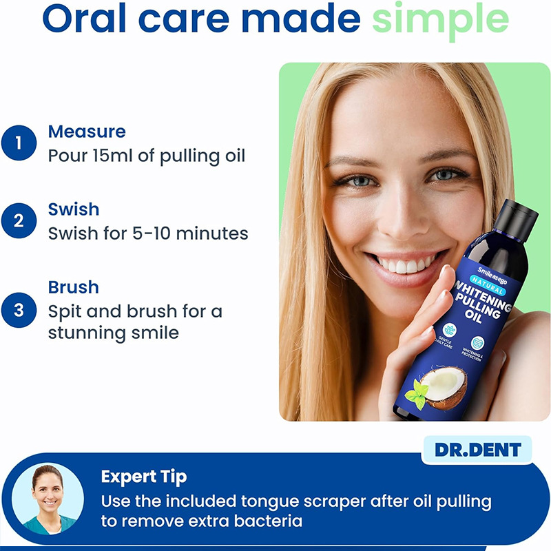 š„„š±Coconut Mint Pulling Oil Whitening Kit | Bright Smile, Fresh Confidence
