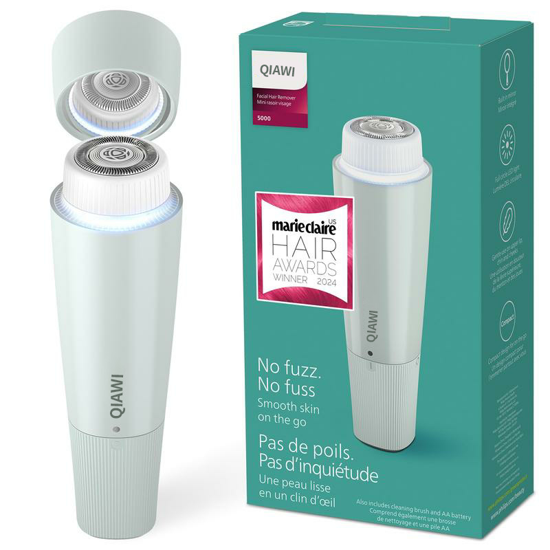 Women’s 2-in-1 Facial Hair Remover – Smooth, Painless & Portable ✨