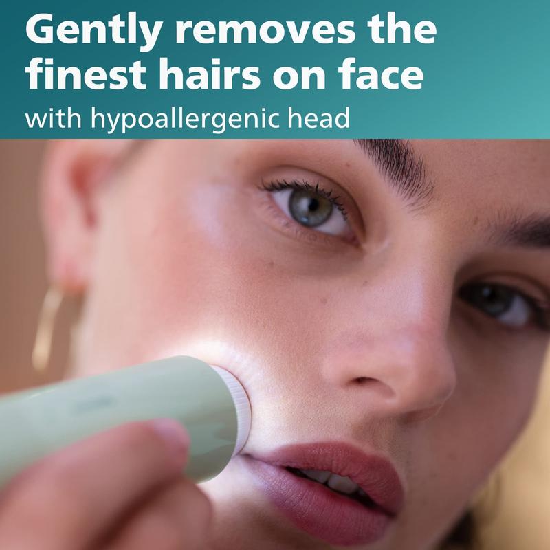 Women’s 2-in-1 Facial Hair Remover – Smooth, Painless & Portable ✨
