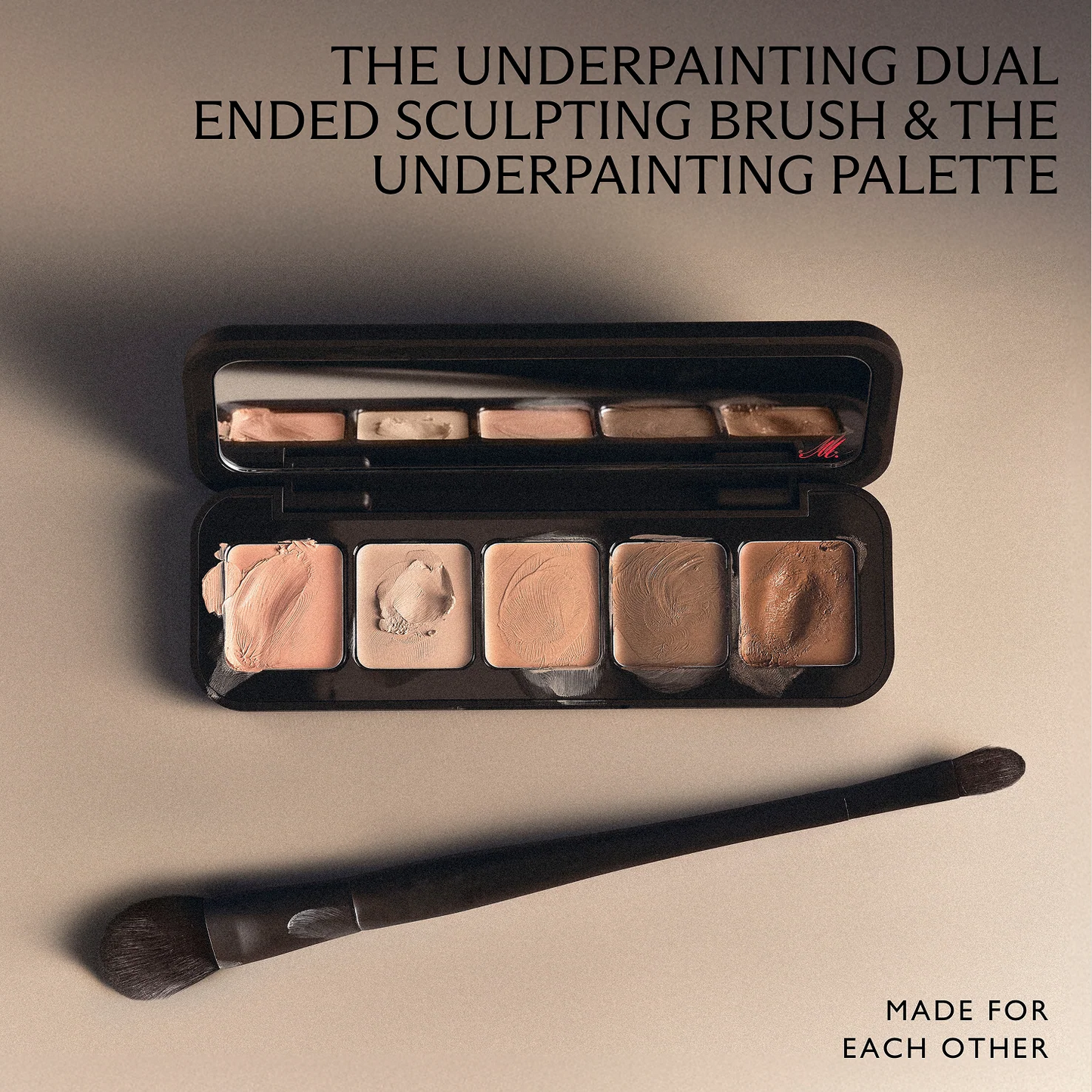 đ„UNDERPAINTING Face Palette with Free Dual-Ended Sculpting Brush