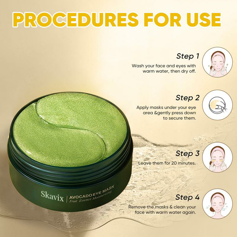 Avocado Moisturizing Collagen Eye bagMask🥑Moisturizing, firming the skin, reducing fine lines