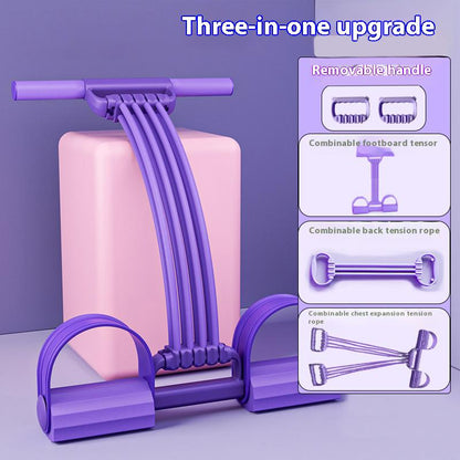 NESLEMY™ Multifunctional Pedal Resistance Band Shreds Your Core in 14 Days