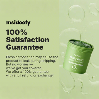 （🔥LAST DAY SALE-80% OFF)Final Sale -Insideefy Holy Basil Bubble Deep Mask 13%