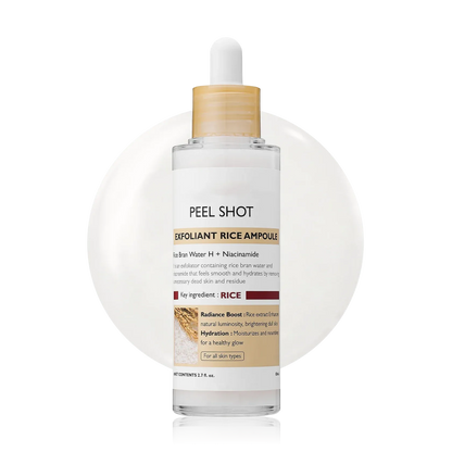 Sale Happening Now:70%OFF🔥 Dr.Melaxin Peel Shot Glow Rice Ampoule Duo