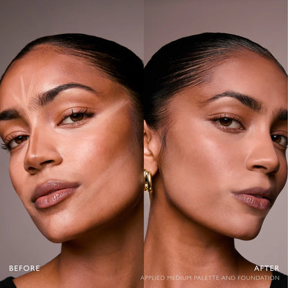 🥐UNDERPAINTING Face Palette with Free Dual-Ended Sculpting Brush